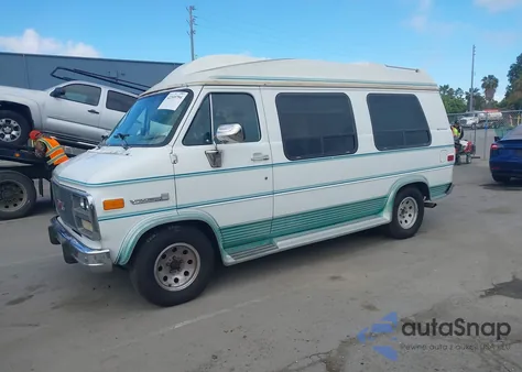 1992 GMC Rally Wagon / Van G2500 from USA, damaged, VIN 2GDEG25K7N4529507